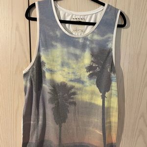 Vans Men’s Palm Tree Tank Top XL